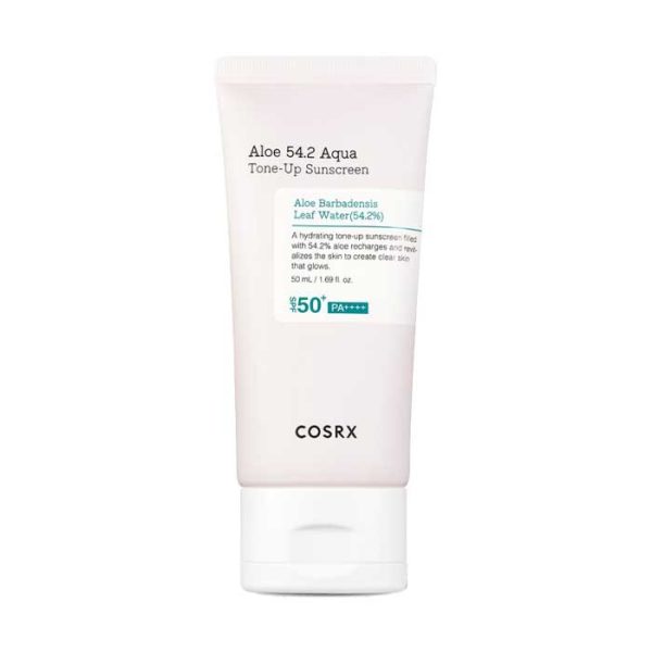 COSRX Aloe 54.2 Aqua Tone-Up Sunscreen SPF50+/PA++++ - krém s ochranným faktorom 50 ml